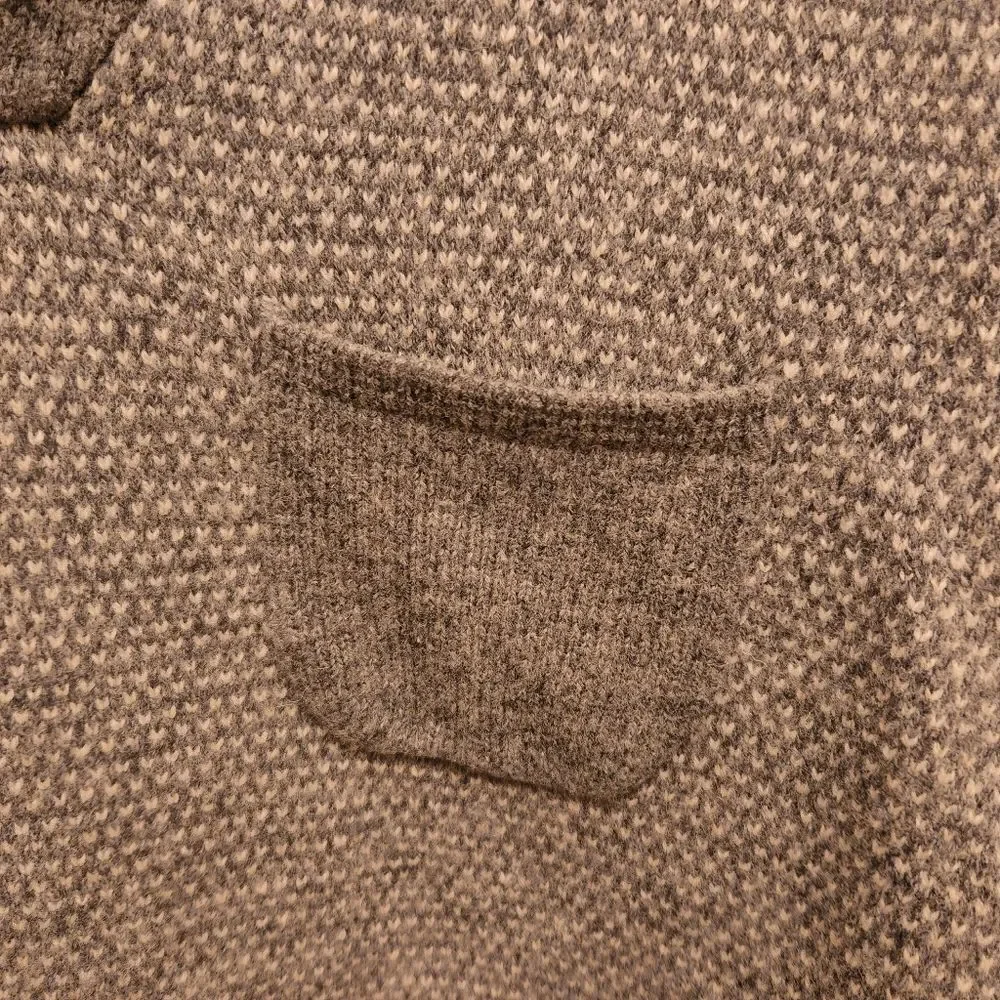 NWOT Vintage, J.Crew lambswool shawl collar sweater sz M Men's